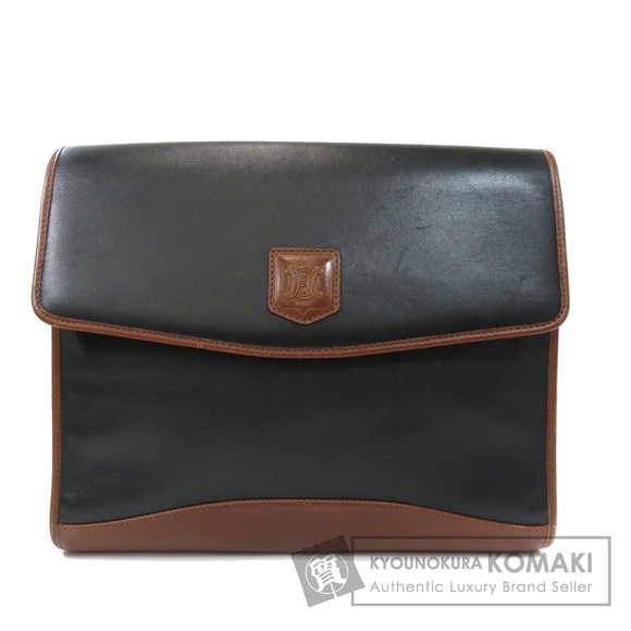 Celine Bag Macadam Leather Shoulder - Picture 1 of 9